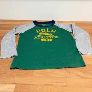 RL Polo Ragland style long sleeve tee
